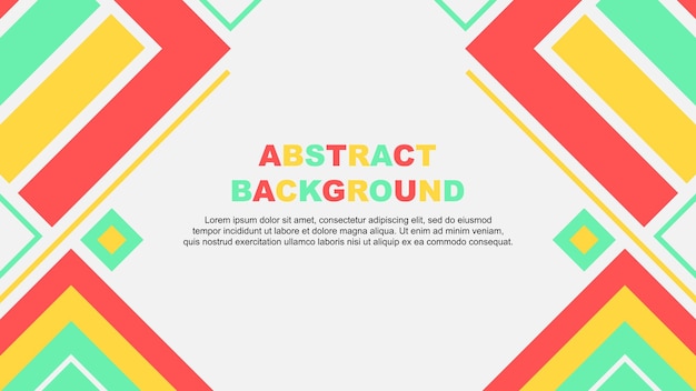 Abstract Background Design Template Abstract Onafhankelijkheidsdag Banner Wallpaper Vector Illustratie Abstract Kleurige Vlag