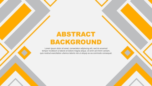 Vector abstract background design template banner wallpaper vector illustratie amber gele vlag