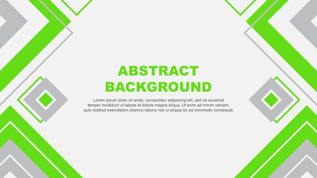 Abstract Background Design Template Banner Wallpaper Vector Illustratie Lichtgroene achtergrond