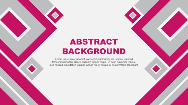 Vector abstract background design template banner wallpaper vector illustratie roze cartoon