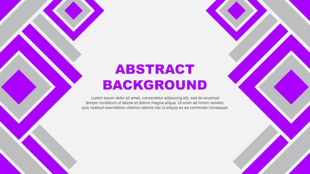 Abstract Background Design Template Banner Wallpaper Vector Illustration Purple Background