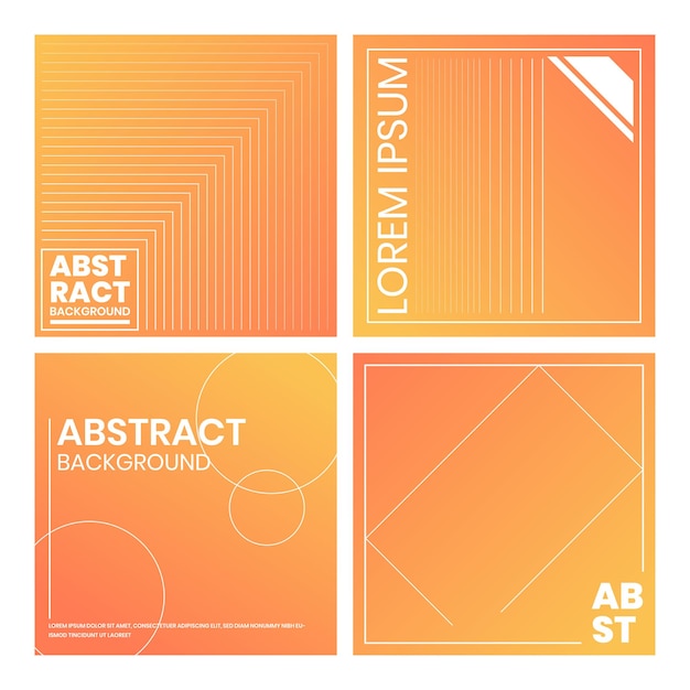 Vector abstract background design with a combination of modern gradations