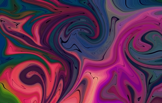 Abstract background design with liquid effect