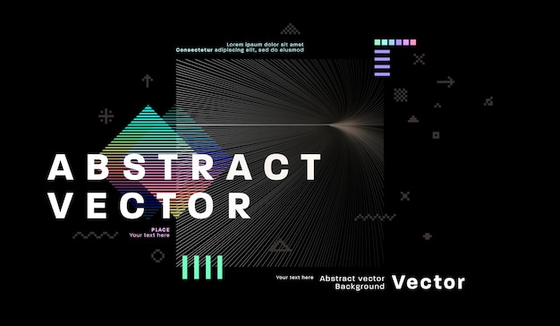 Vector abstract background design