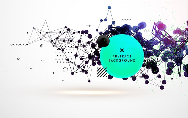 Vector abstract background design