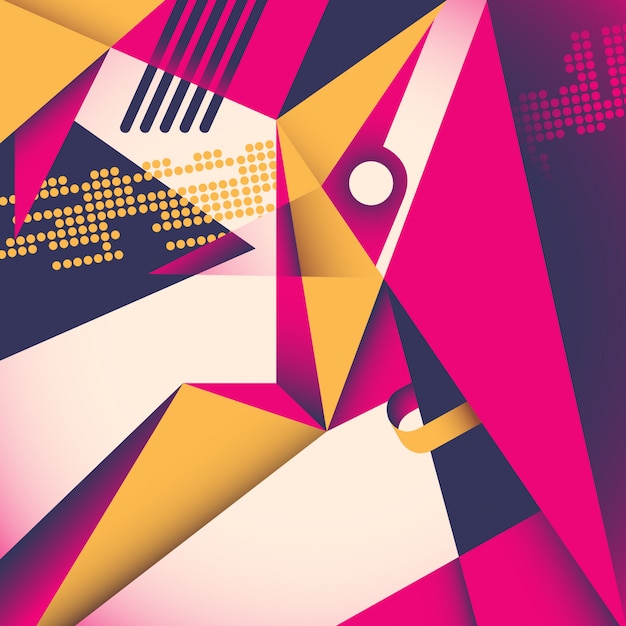 Vector abstract background design