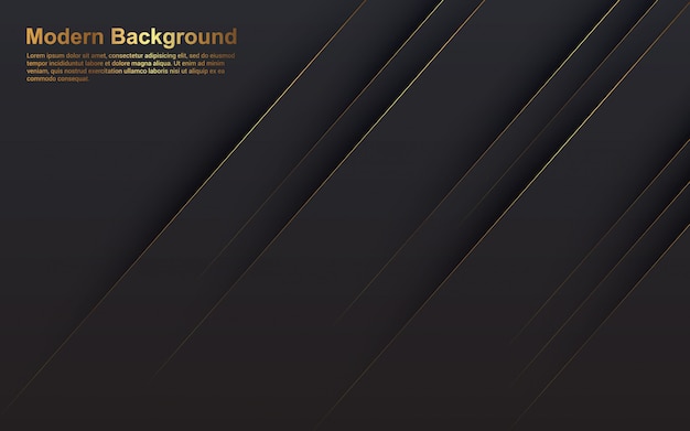 Abstract background diagonal black color modern design