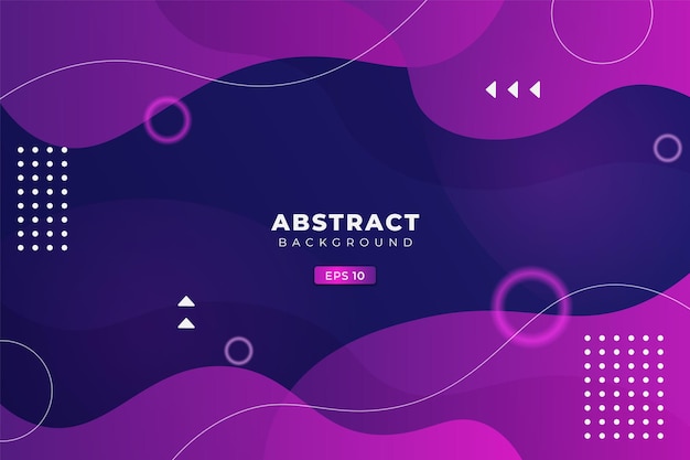 Abstract Background Dynamic Fluid Soft Gradient Colorful Purple Blue