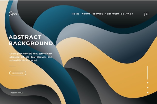 벡터 abstract background dynamic wave colorful은 웹 사이트 ui ux 창의성 및 생동감에 사용됩니다.