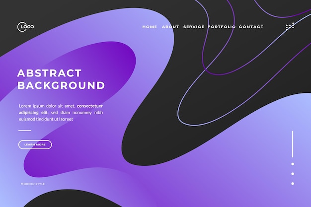 Abstract background dynamic wave colorful is used for ui ux design particularly on websites app