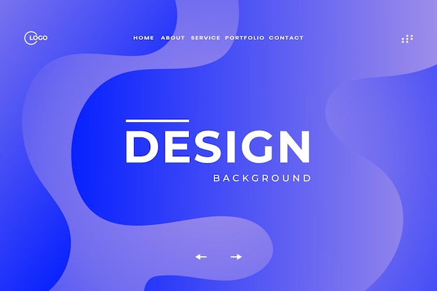 Abstract background dynamic wave colorful viene utilizzato per la progettazione di ui ux in particolare su app di siti web