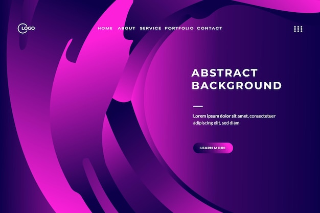 Abstract Background Dynamic Wave Colorful is used for website UI UX creativity and vibrancy