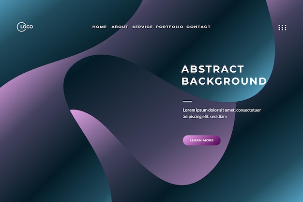 Abstract Background Dynamic Wave Colorful is used for website UI UX creativity and vibrancy