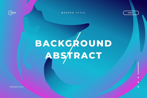 Abstract background dynamic wave colorful is used for website ui ux creativity and vibrancy