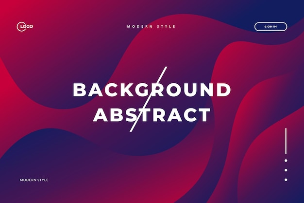 Abstract background dynamic wave colorful is used for website ui ux creativity and vibrancy