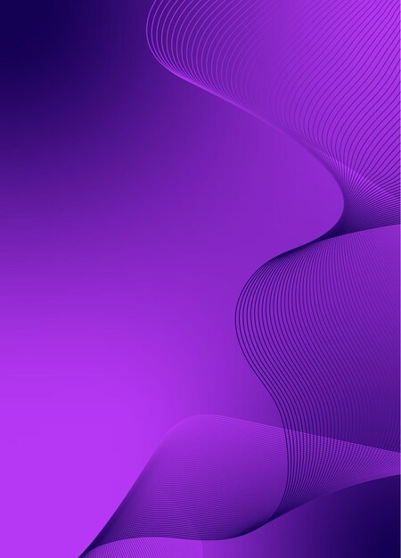 Abstract background dynamic waves wedding Futuristic backdrop wavy lines Premium gradient banner