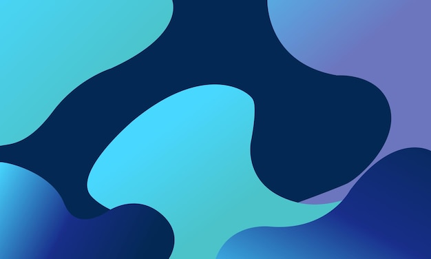 Abstract background Ethereal fluidity in cool hues Vector