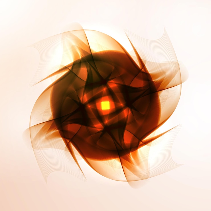 Vector abstract background futuristic art illustration