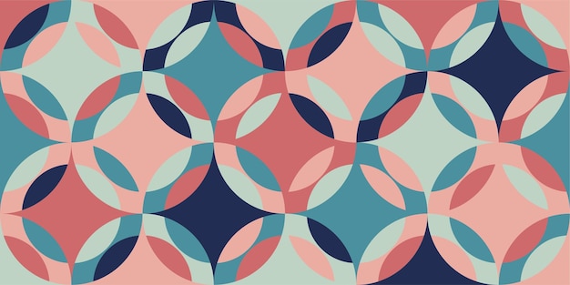 Abstract background in geometric style