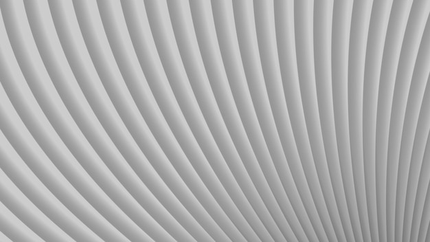 Abstract background of gradient curves in gray colors