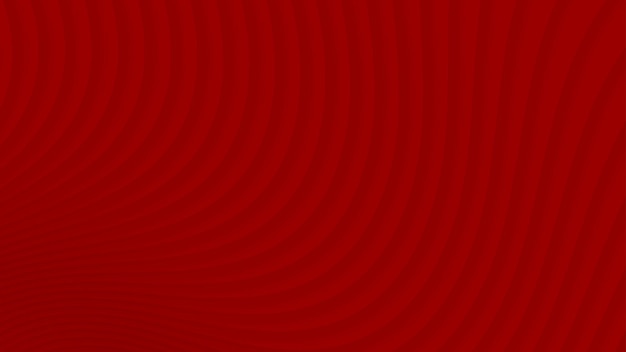 Vector abstract background of gradient curves in red colors