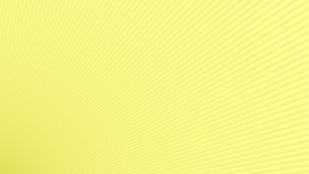 Abstract background of gradient rays in yellow colors