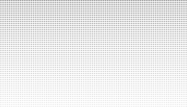 Vector abstract background gray dot pattern with white background