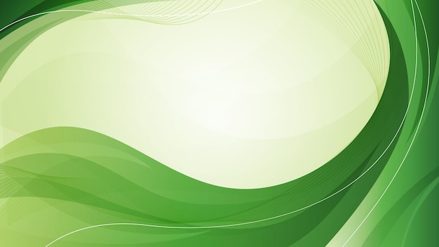 Vector abstract background green modern vector illustration