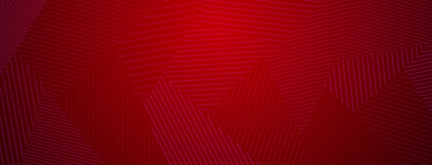 Abstract background of groups of lines in red colors