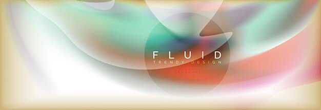 abstract background holographic liquid colors design