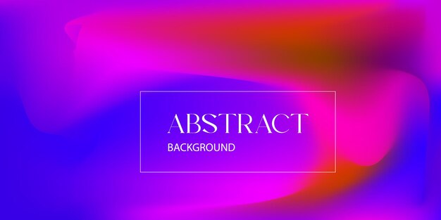 Abstract background horizontal template bright design gradient colors pink and blue