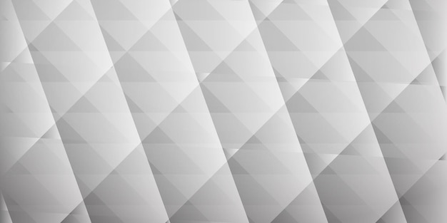 Abstract background of intersecting lines and polygons in gray colors