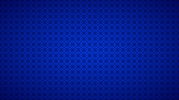 Vector abstract background of intertwined small squares in blue colors