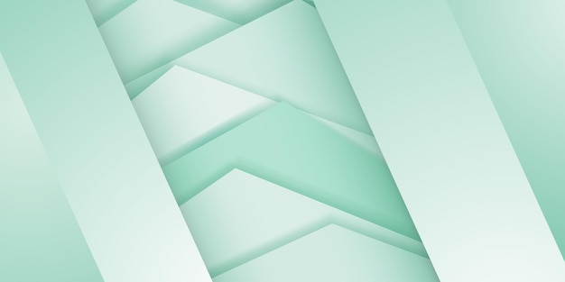 Abstract background in light turquoise colors with several overlapping surfaces with shadows