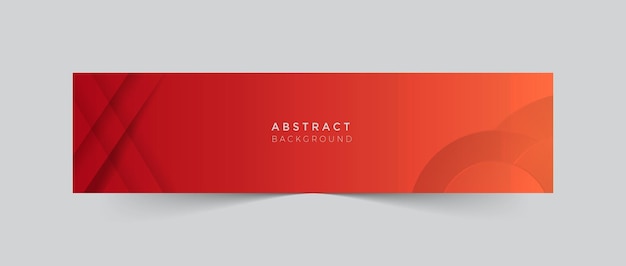 abstract background linkedin social media cover template