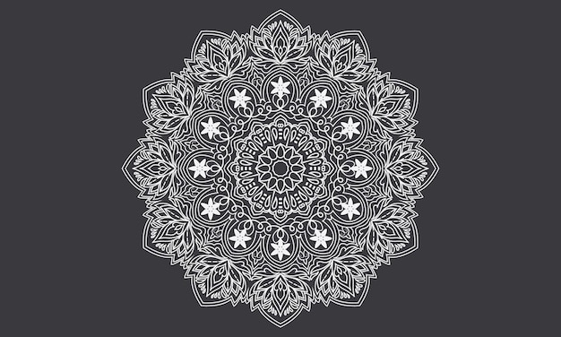 Abstract background Luxury ornamental mandala design