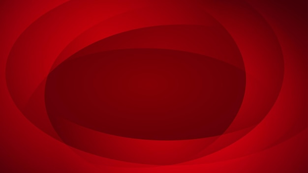 Abstract background made of curved lines in red colors