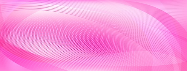 Sfondo astratto fatto di curve e punti mezzitoni in colori rosa