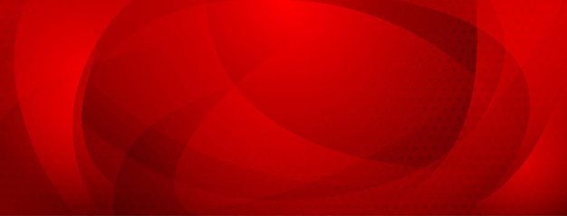 Abstract background made of dots and curves in red colors