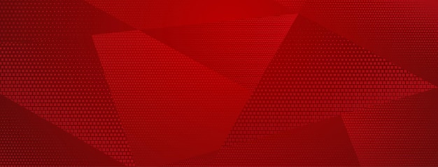 Абстрактный фон из полутоновых точек в красных тонах