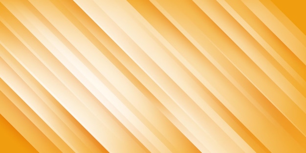 Vector abstract background made of oblique stripes in shades of orange and yellow colors