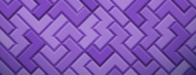 Abstract background made of tetris blocks in purple colors