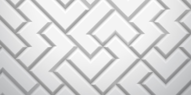 Vettore sfondo astratto fatto di blocchi di tetris nei colori bianchi