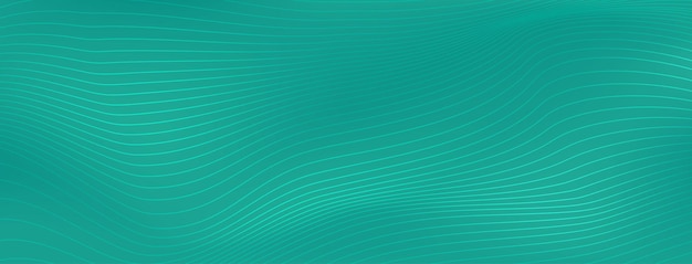 Abstract background made of wavy lines in light blue colors