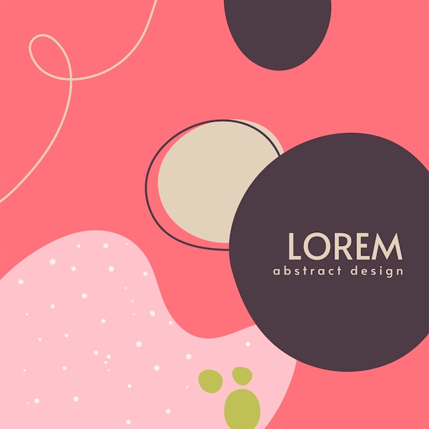 Abstract background. modern design template in minimal style. stylish cover for beauty presentation, branding design.