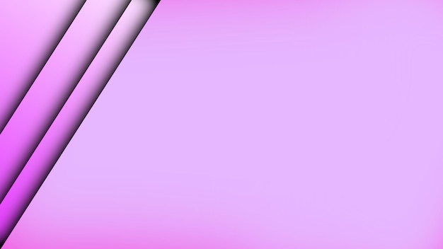 Abstract background pink 3d diagonal line simple modern elegant premium vector