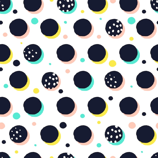 Abstract background. Polka dot pattern