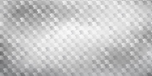 Abstract background of polygons fitted to each other, in white and gray colors