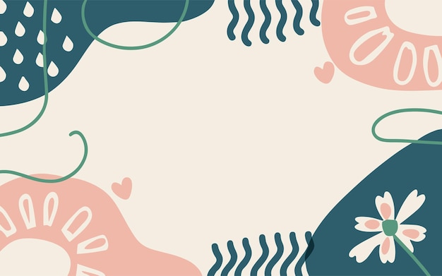 Vector abstract background poster womens day mothers day easter spring background