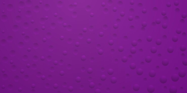 Vector abstract background in purple colors with many convex and concave small circles